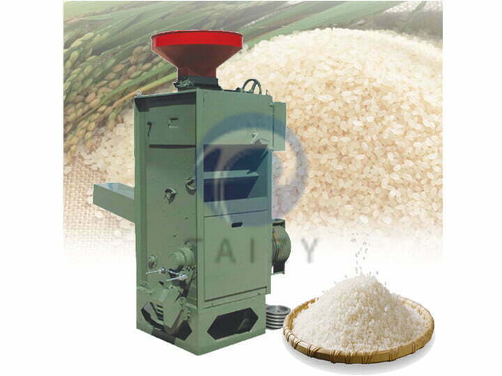 Mini rice milling machine