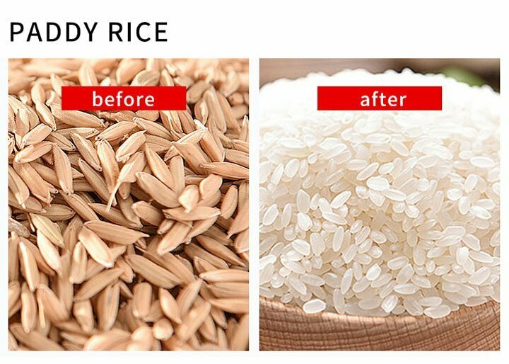 Rice milling effect