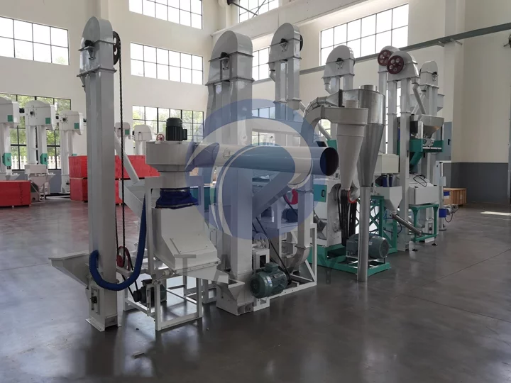 Unidad de máquina molinera de arroz 15TPD para empresas