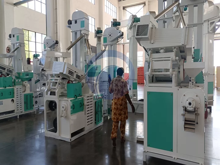 25TD Integrated Rice Milling Unit for business