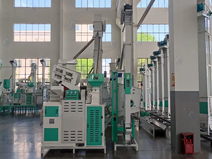 30td complete rice milling machine