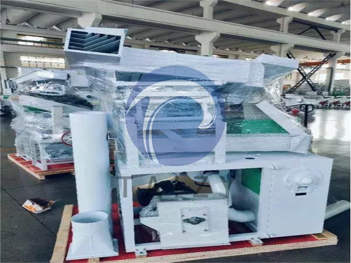 Exported 15-ton rice milling production line