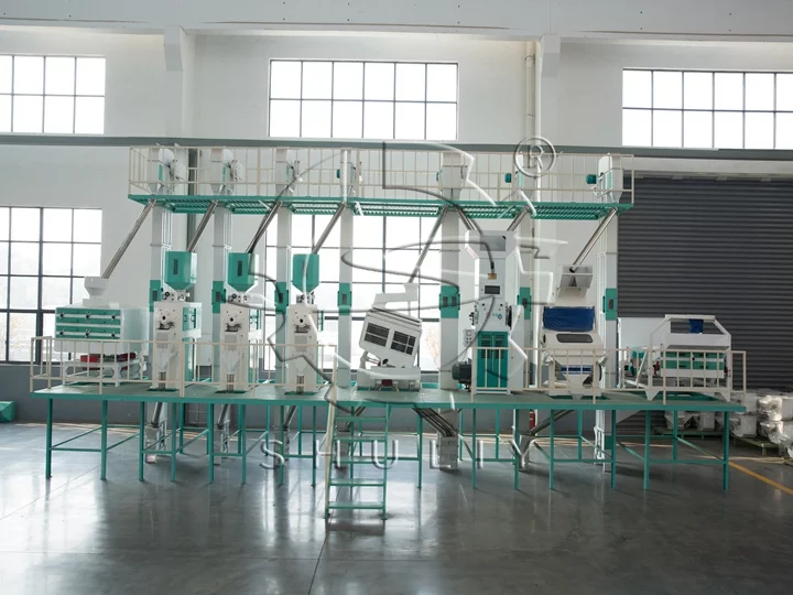 What Capacity Rice Mill Should You Buy: 30Tpd, 60Tpd, Or 100Tpd? 6 100tpd rice mill production line