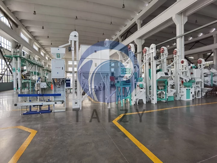 15-Ton Rice Husker Machine Plant Exported To Angola For Efficient Rice Processing 2 15-ton rice husker machine plant
