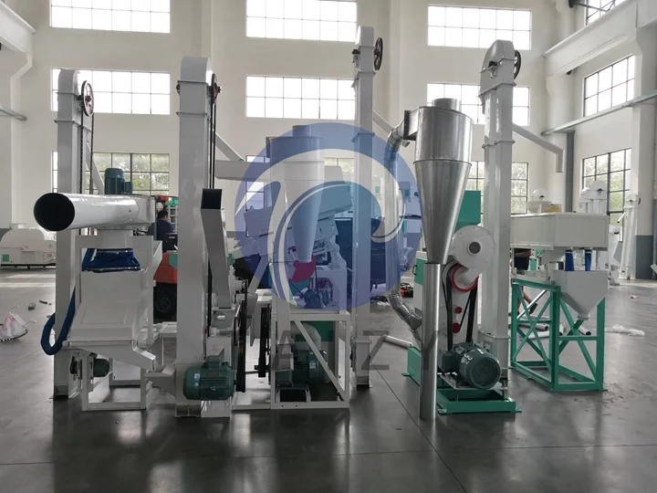 Rice milling equipment