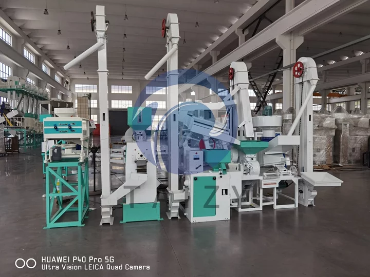 Rice milling machine