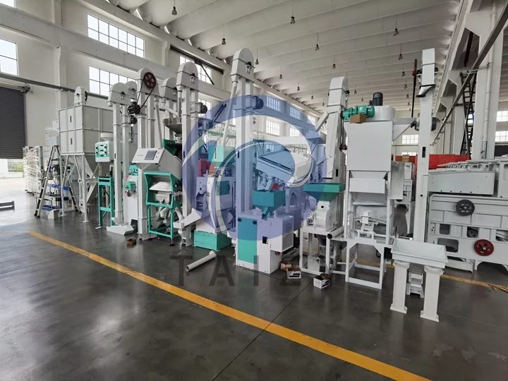 15tpd combined rice mill plant factory