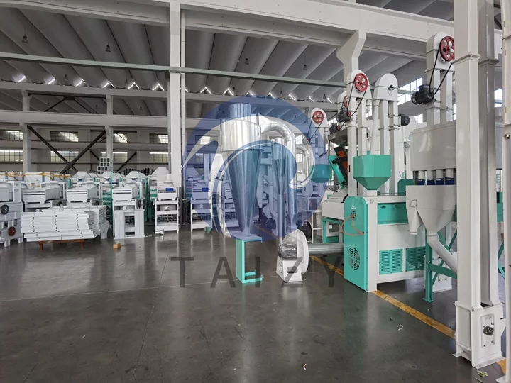 15Tpd Combined Rice Mill Plant Exported To Cambodia 4 Commercial 15tpd combined rice mill plant
