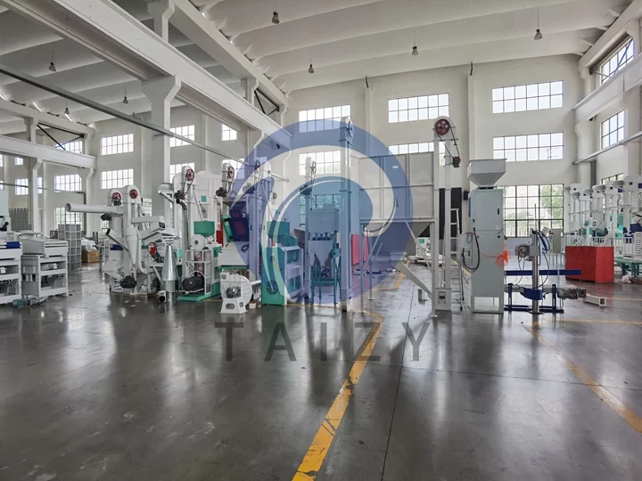 15Tpd Combined Rice Mill Plant Exported To Cambodia 5 Industrial 15tpd combined rice mill plant