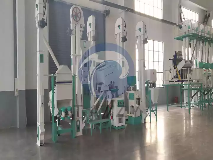 Rice milling machine